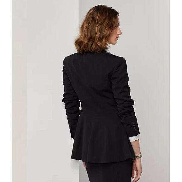 Ralph Lauren Collection Purple Label Meritta Wool Cashmere Jacket Blazer 2 Women - Picture 2 of 13